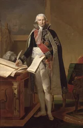 Jean-Baptiste de Nompere de Champagny (1756-1834) Herzog von Cadore, nach einem Gemälde von Theodore Rousseau (1812-67) in Auftrag gegeben 1853